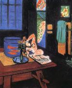 Henri Matisse Fish tank in the room oil painting reproduction